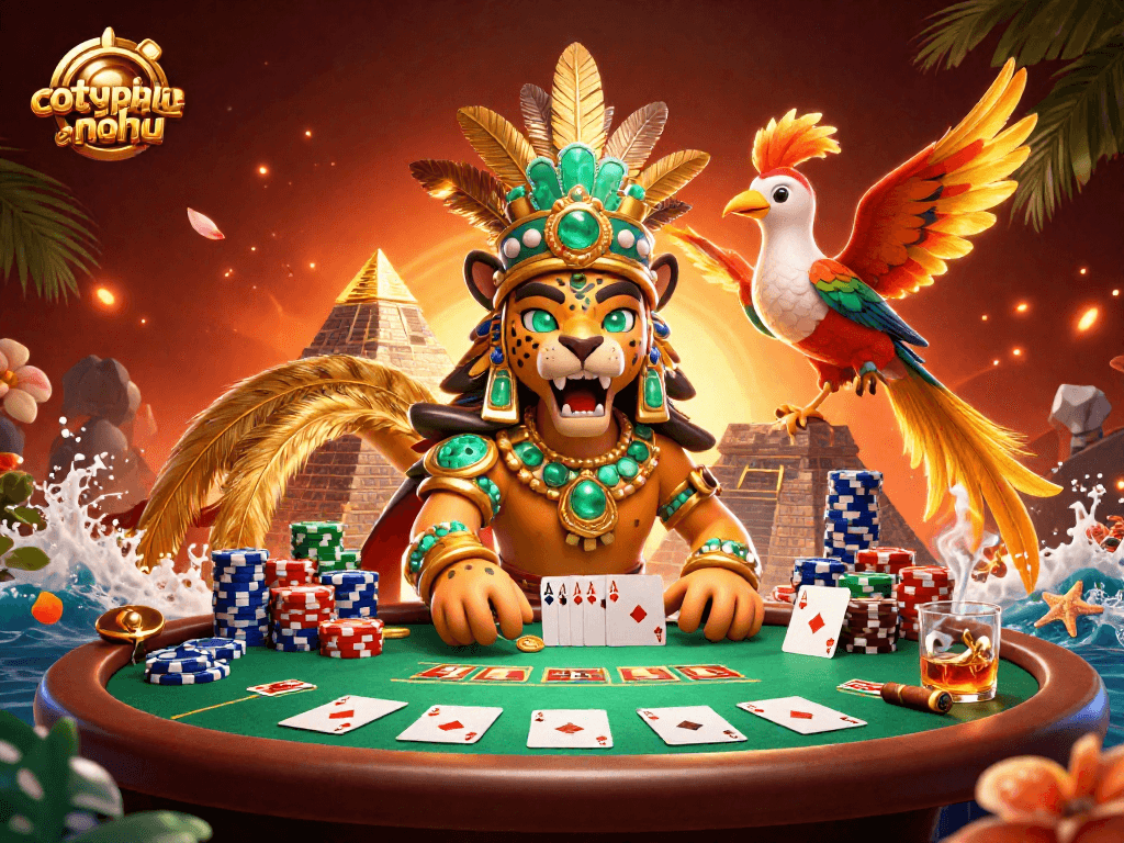 Experience the excitement of cotyphu-nohu with vibrant 3D casino characters and action-packed gameplay.