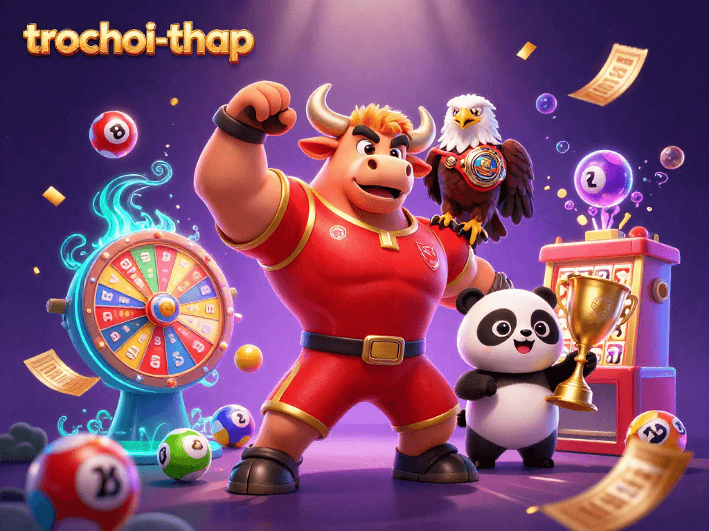 Experience the excitement of trochoi-thap with dynamic lottery elements and celebration.