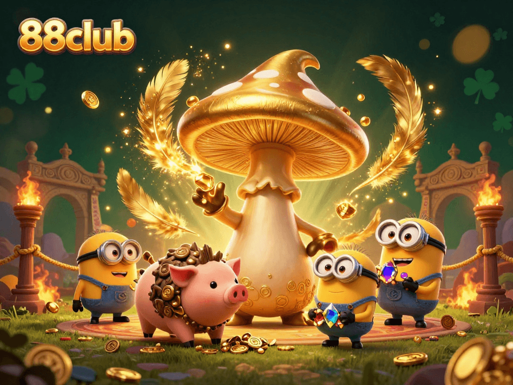 Experience thrilling action at 88club with magical winnings in a vibrant gaming scene.