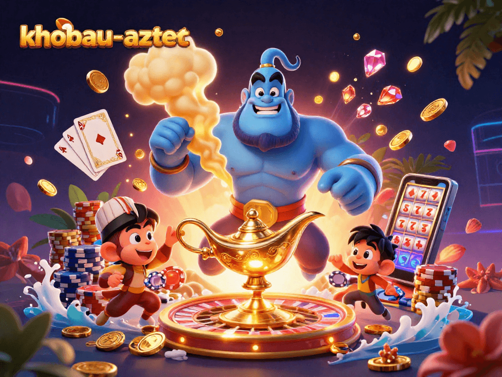 Experience thrilling gameplay in khobau-aztec with vibrant visuals and dynamic casino elements.