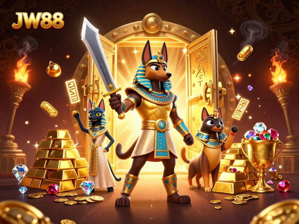 Experience thrilling gameplay at JW88 with vibrant riches, ancient symbols, and excitement.