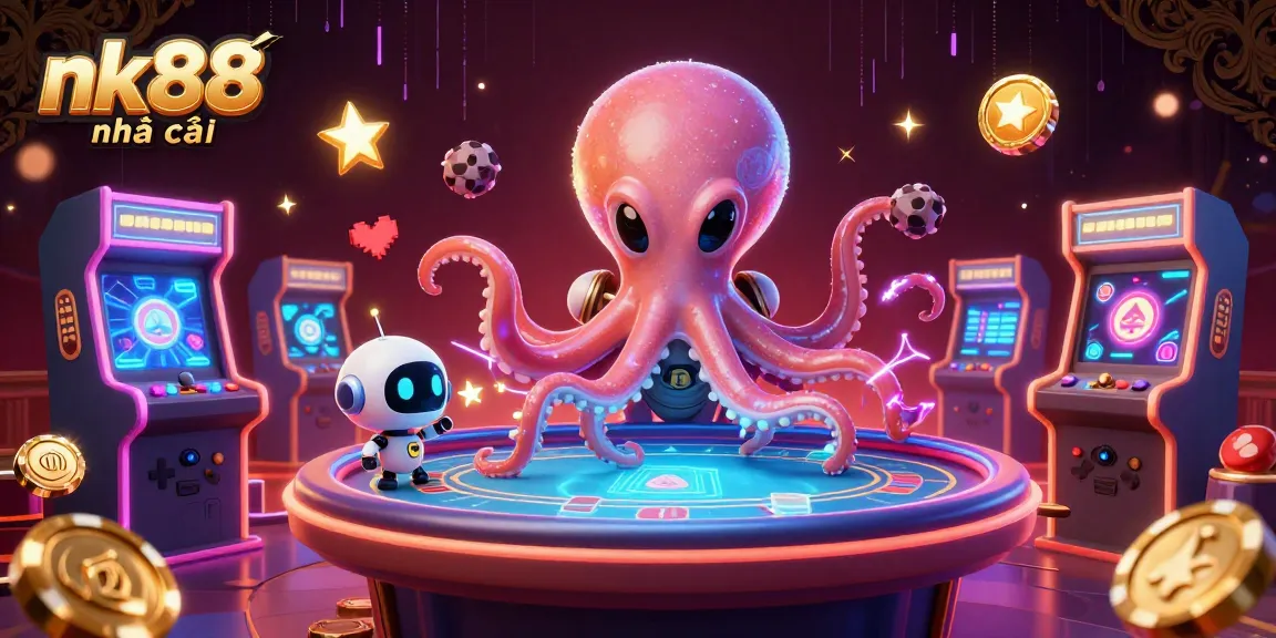 Engage in thrilling action at nk88 nhà cái with holographic poker in a vibrant casino universe.