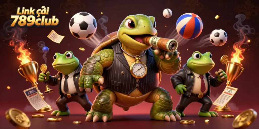 Experience thrilling entertainment with the Link vào 789club, showcasing a vibrant casino scene filled with action.