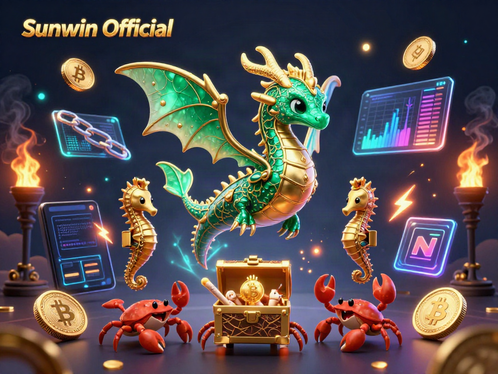 Engage in thrilling gameplay with Sunwin Official's vibrant casino elements and characters.