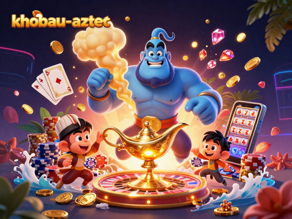 Experience thrilling gameplay in khobau-aztec with vibrant visuals and dynamic casino elements.