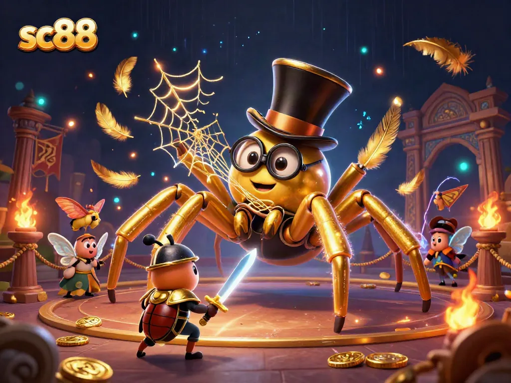 Engage in thrilling sc88 gameplay with captivating characters and vibrant casino elements.