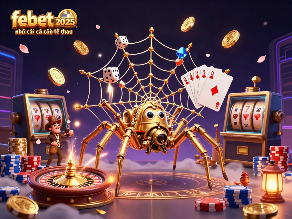 Experience the thrill at febet 2025 nhà cái cá cược thể thao with a dynamic steampunk theme and exciting casino elements.
