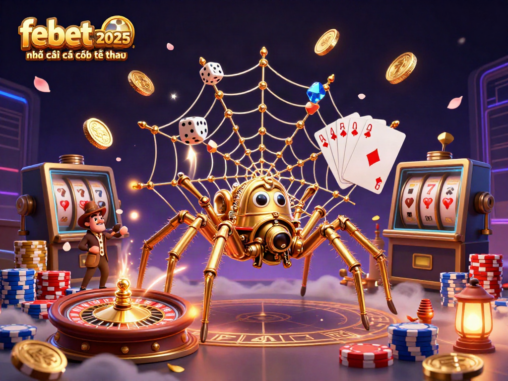 Experience the thrill at febet 2025 nhà cái cá cược thể thao with a dynamic steampunk theme and exciting casino elements.