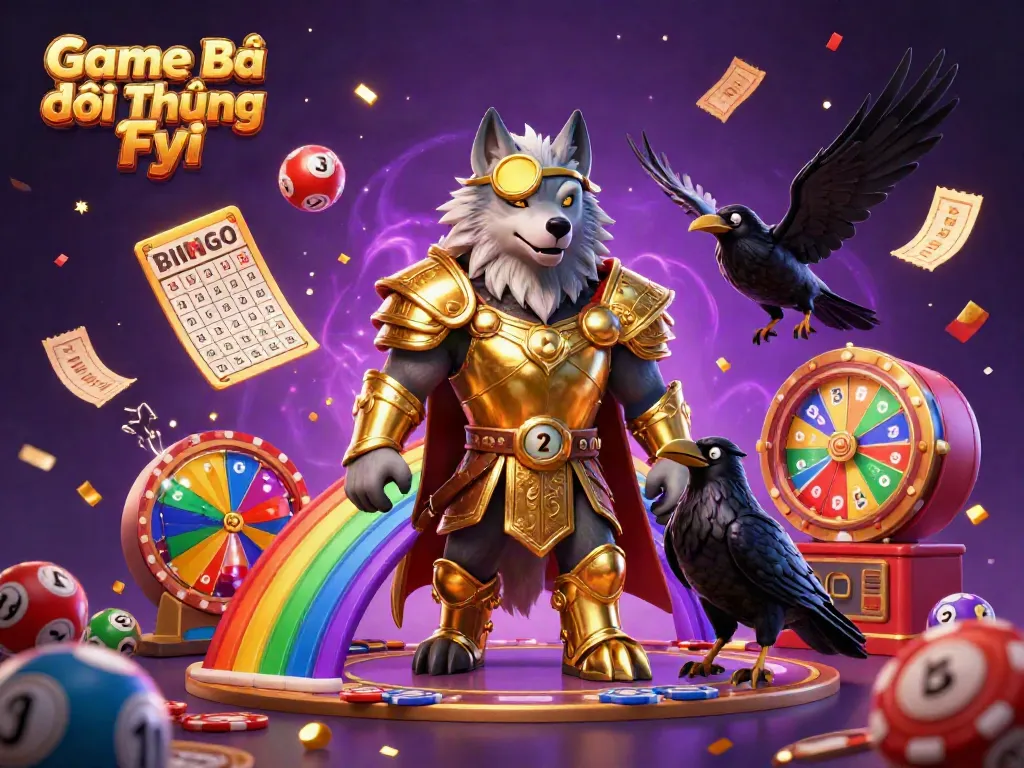 Enjoy thrilling gameplay with Game Bài Đổi Thưởng Fyi as colorful elements interact and celebrate.