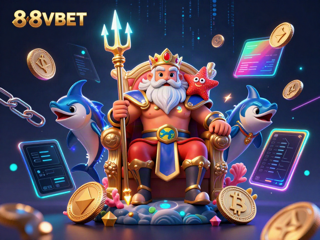 Engage with thrilling games at 88VBET, featuring Neptune with crypto elements, as you play and win.