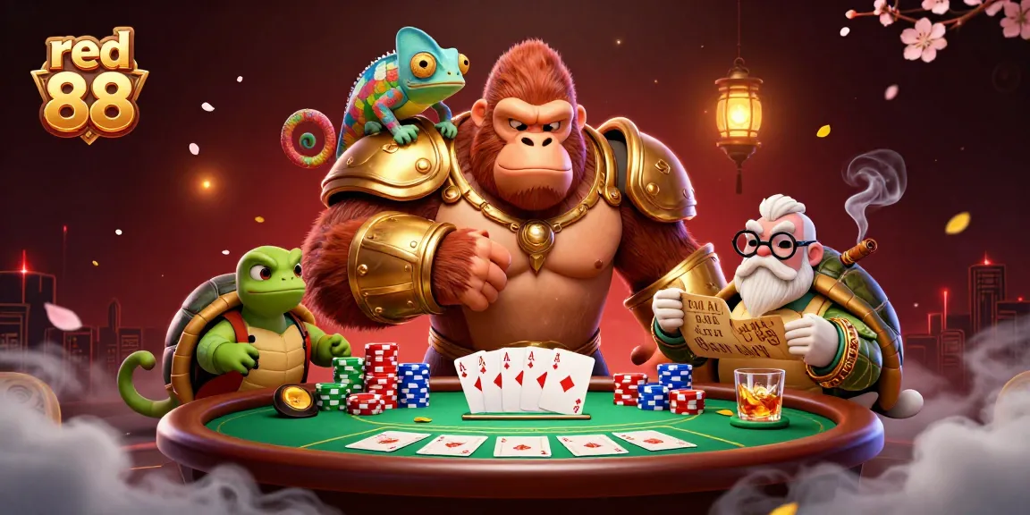 Experience the excitement of gaming and winning at red 88 with dynamic characters and rich casino elements.