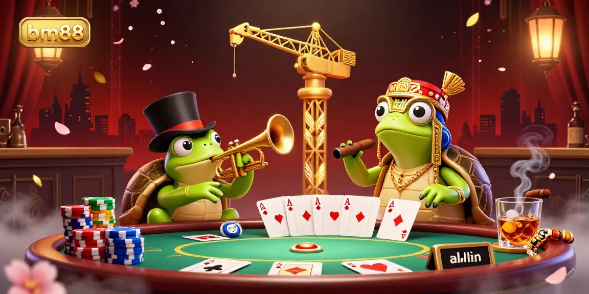 Experience thrilling gameplay at bm88 with vibrant characters in a casino setting.